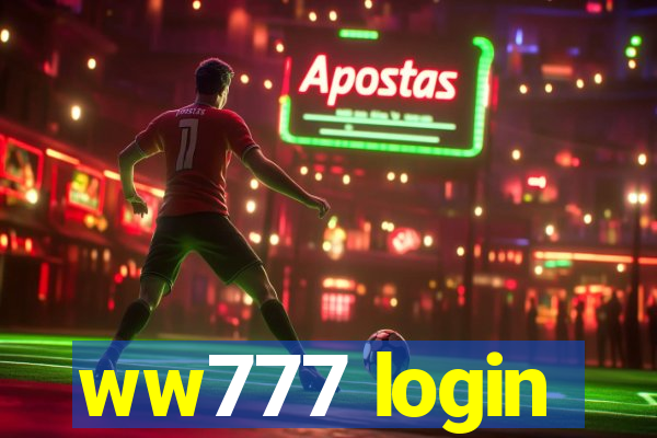 ww777 login